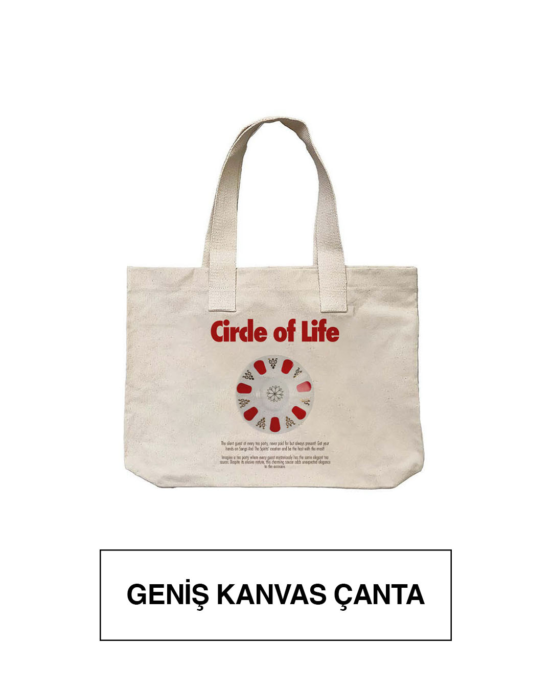 Geniş Kanvas Çanta