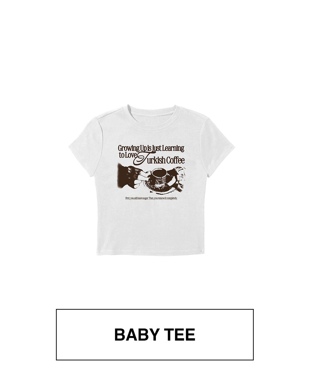 Baby Tee - Kadın – Songs And The Spirits