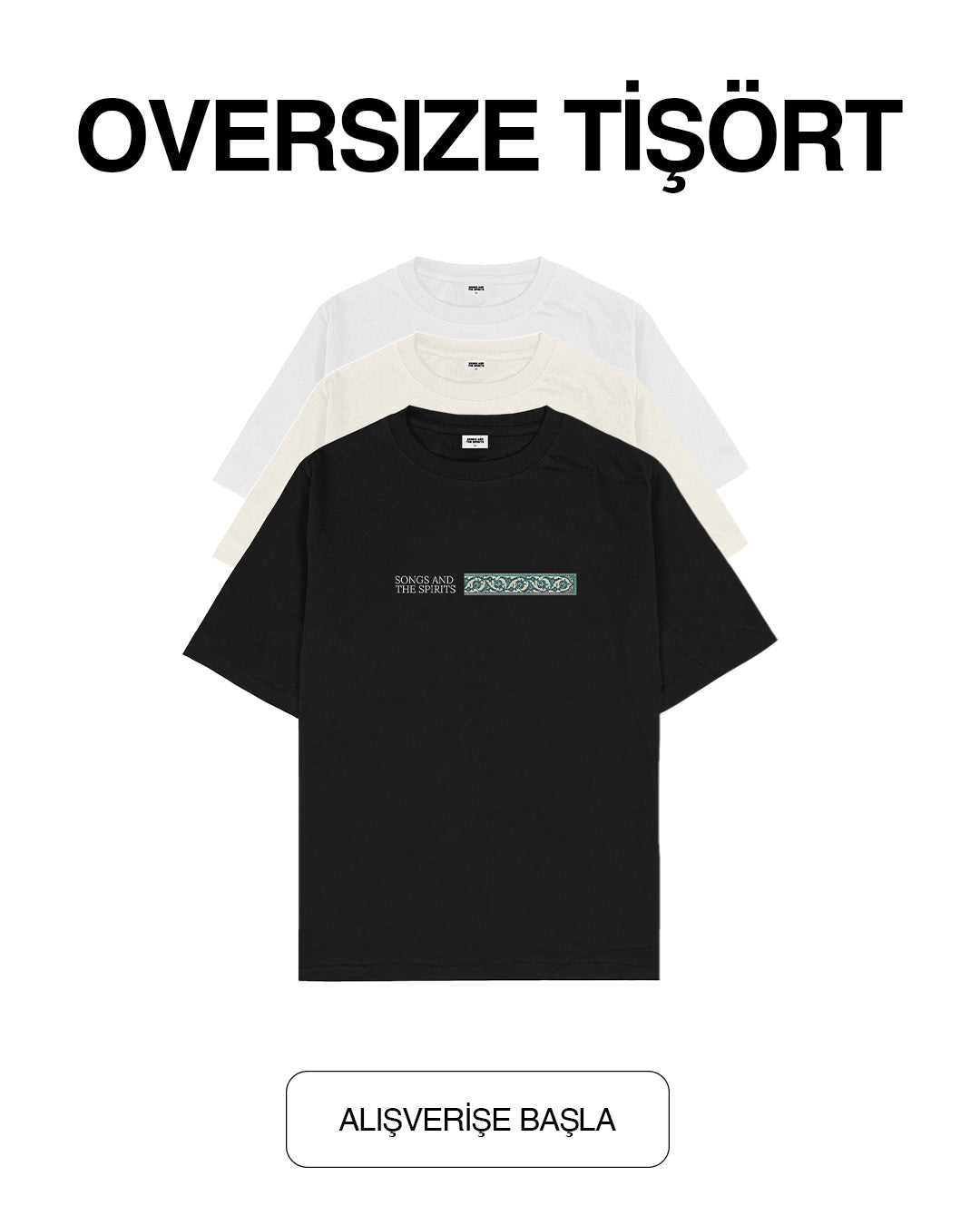 Oversize Tişört - Unisex