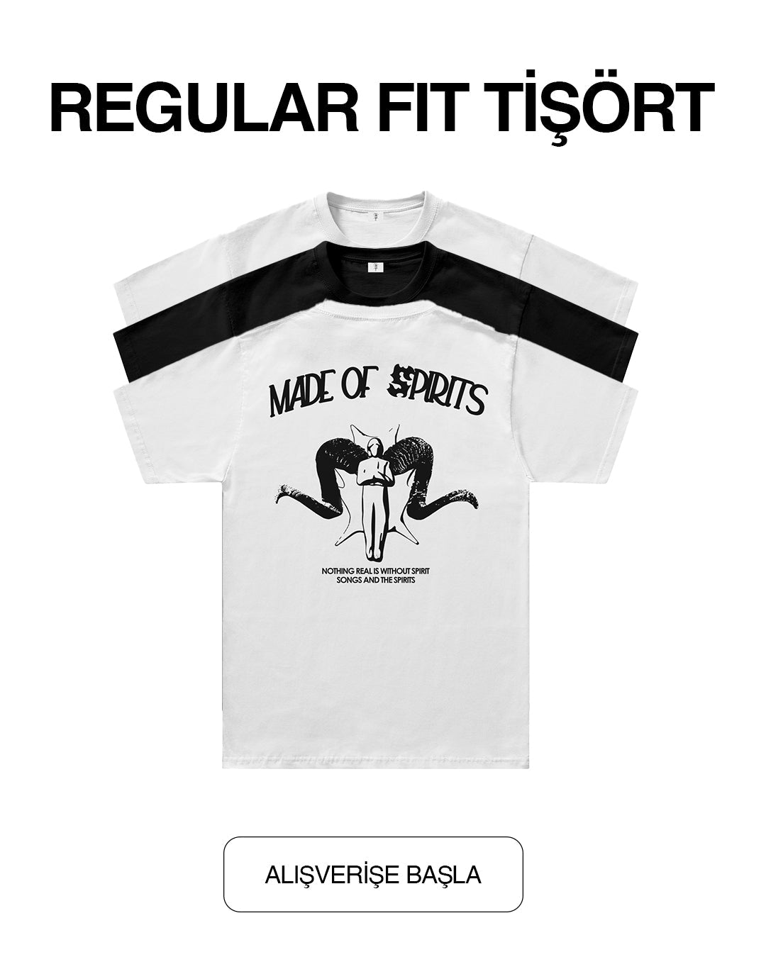 Regular Fit Tişört - Unisex