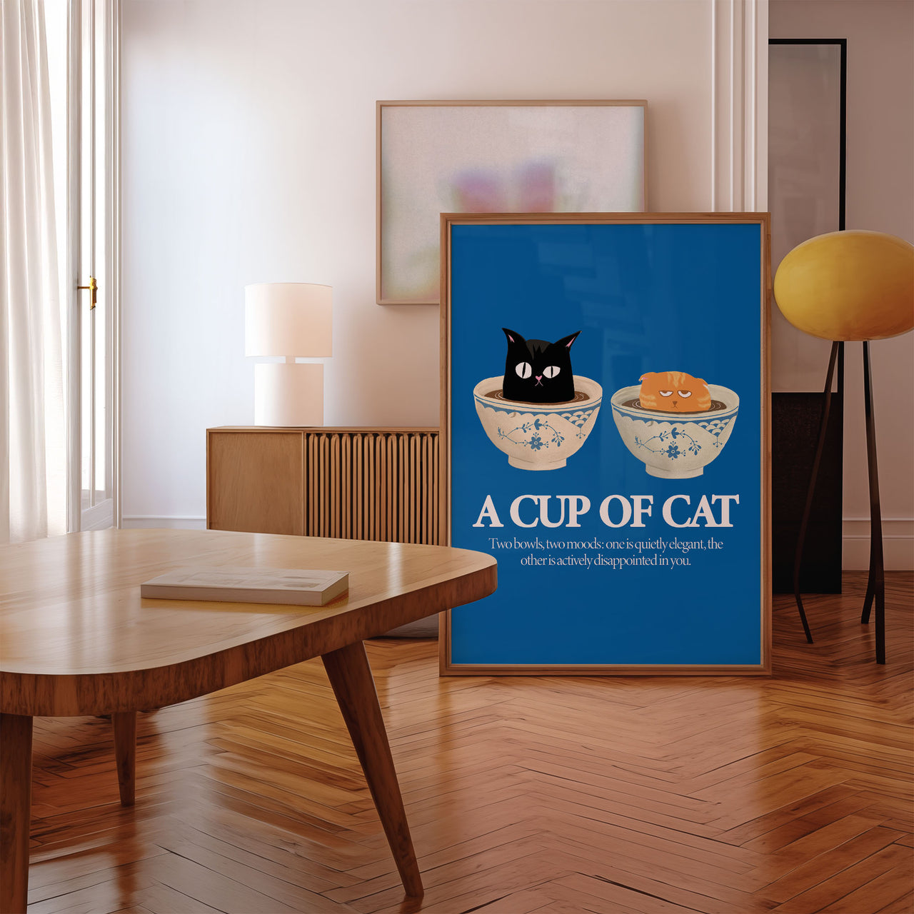 A Cup of Cat Poster