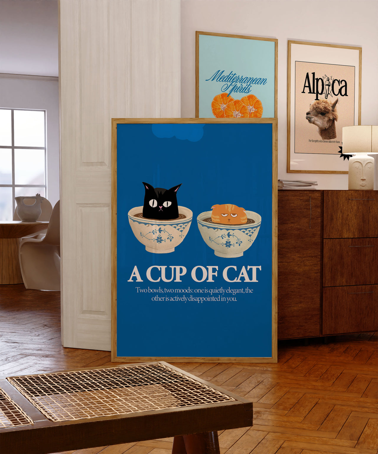 A Cup of Cat Poster
