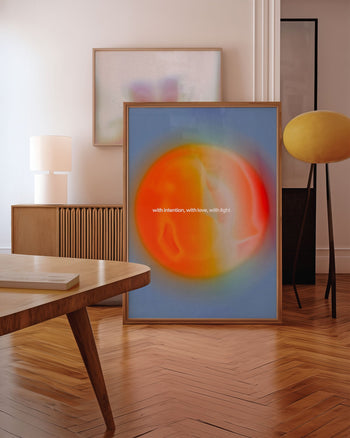 With intention, with love, with light Poster