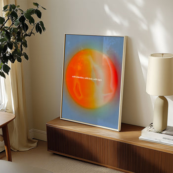 With intention, with love, with light Poster