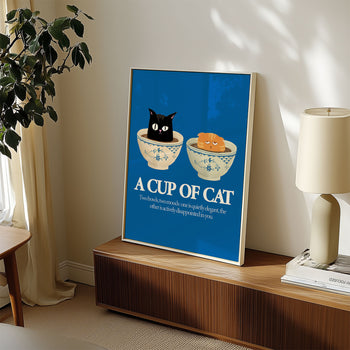 A Cup of Cat Poster