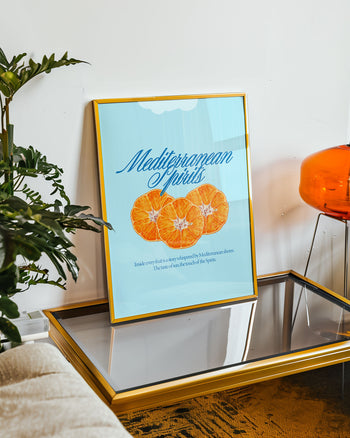 The Taste of the Mediterranean Poster