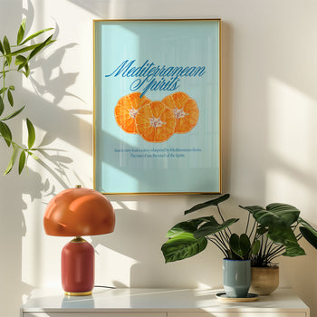 The Taste of the Mediterranean Poster