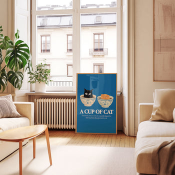 A Cup of Cat Poster