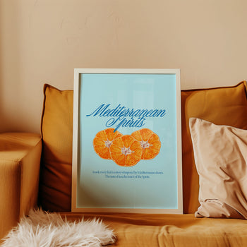 The Taste of the Mediterranean Poster