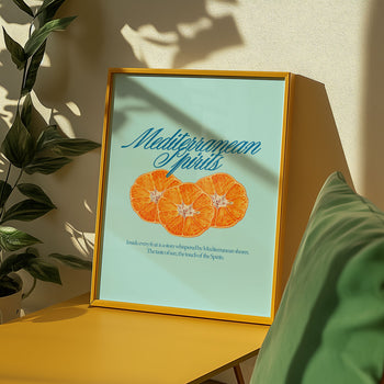 The Taste of the Mediterranean Poster