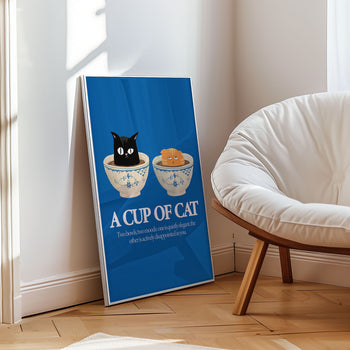 A Cup of Cat Poster