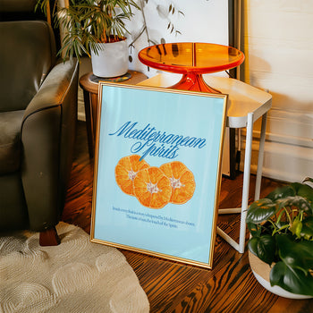 The Taste of the Mediterranean Poster