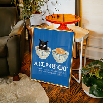A Cup of Cat Poster