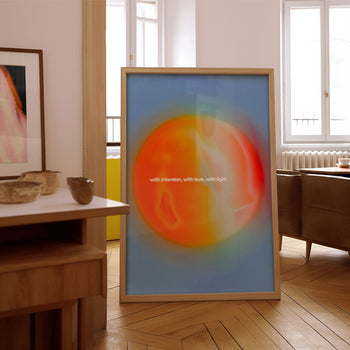 With intention, with love, with light Poster
