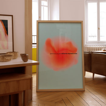 All The Love You Give Poster