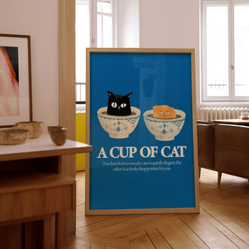 A Cup of Cat Poster