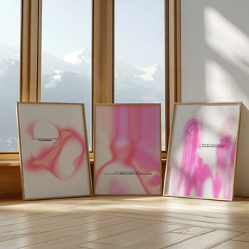 Pink Manifesto Set Poster