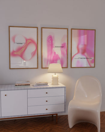 Pink Manifesto Set Poster