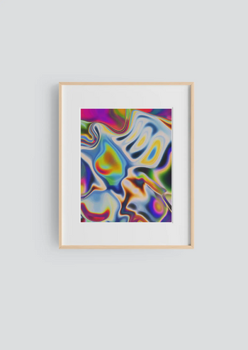 Abstract Gradient Poster