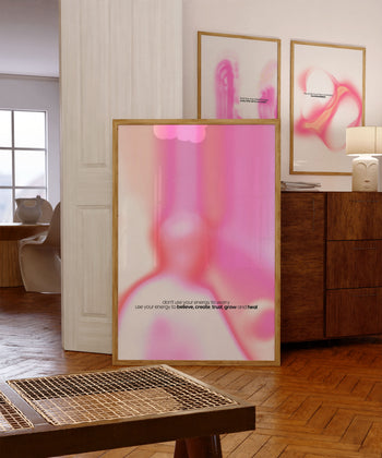 Pink Manifesto Set Poster