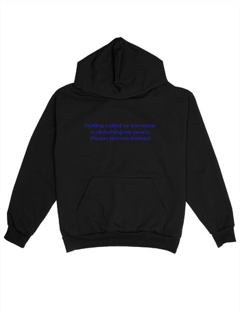 Text Me Oversize Hoodie