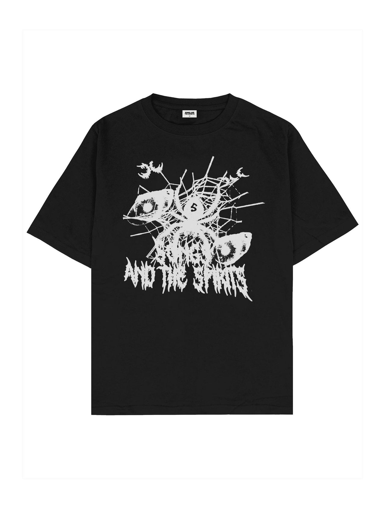 6th Sense Oversize Tişört - SİYAH S