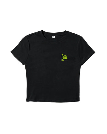Music is Currency Baby Tee - SİYAH S