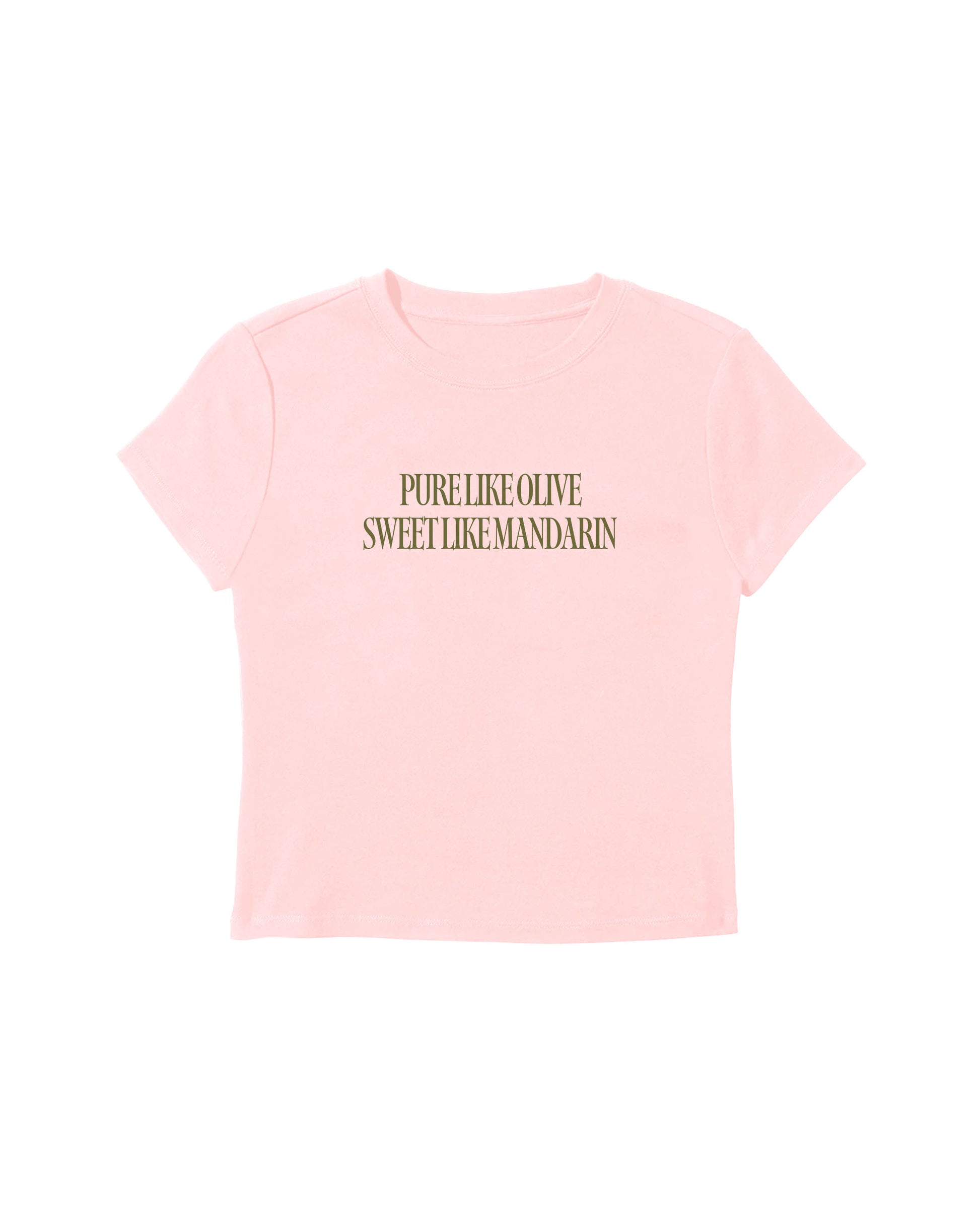 Pure Like Olive Baby Tee