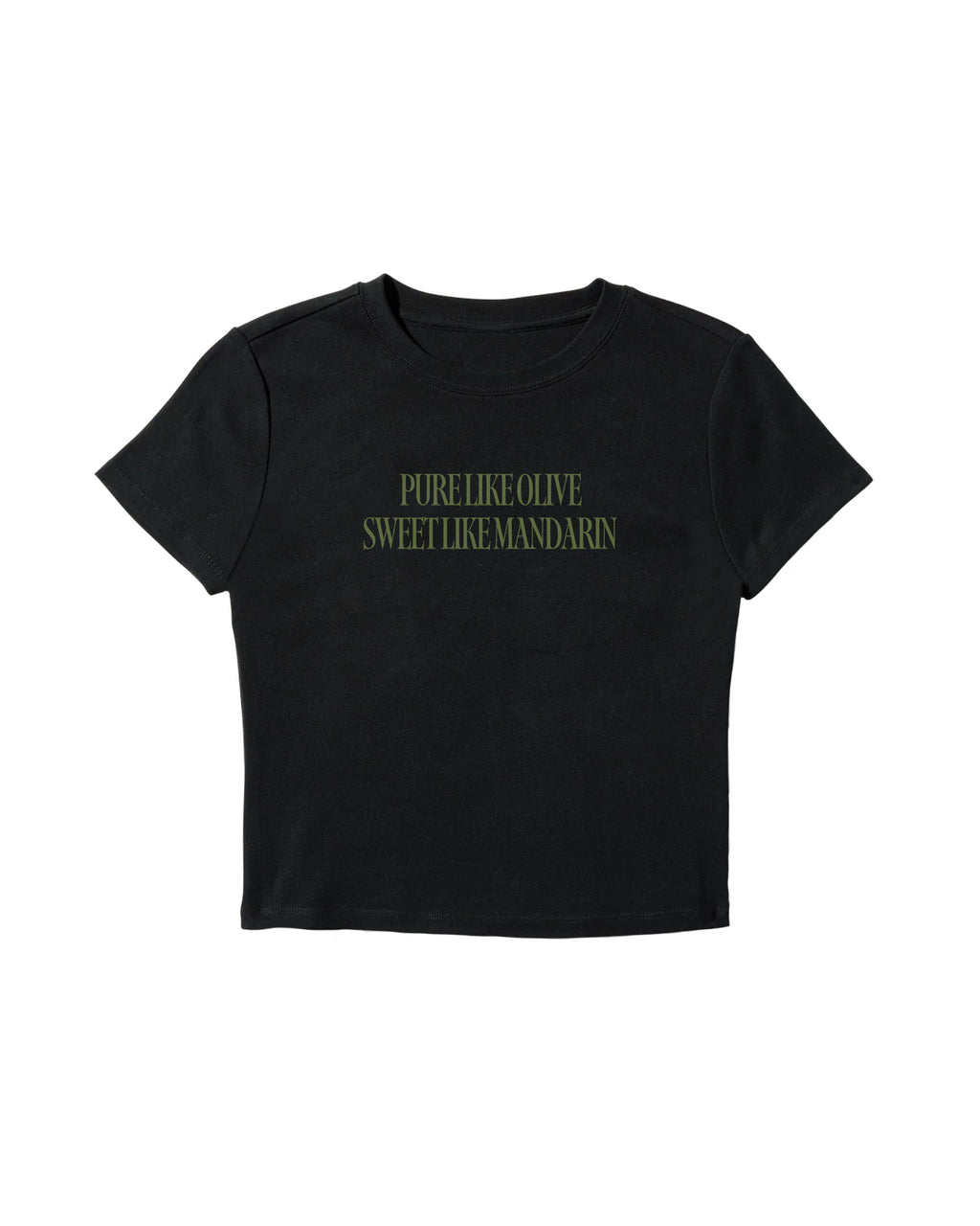 Pure Like Olive Baby Tee