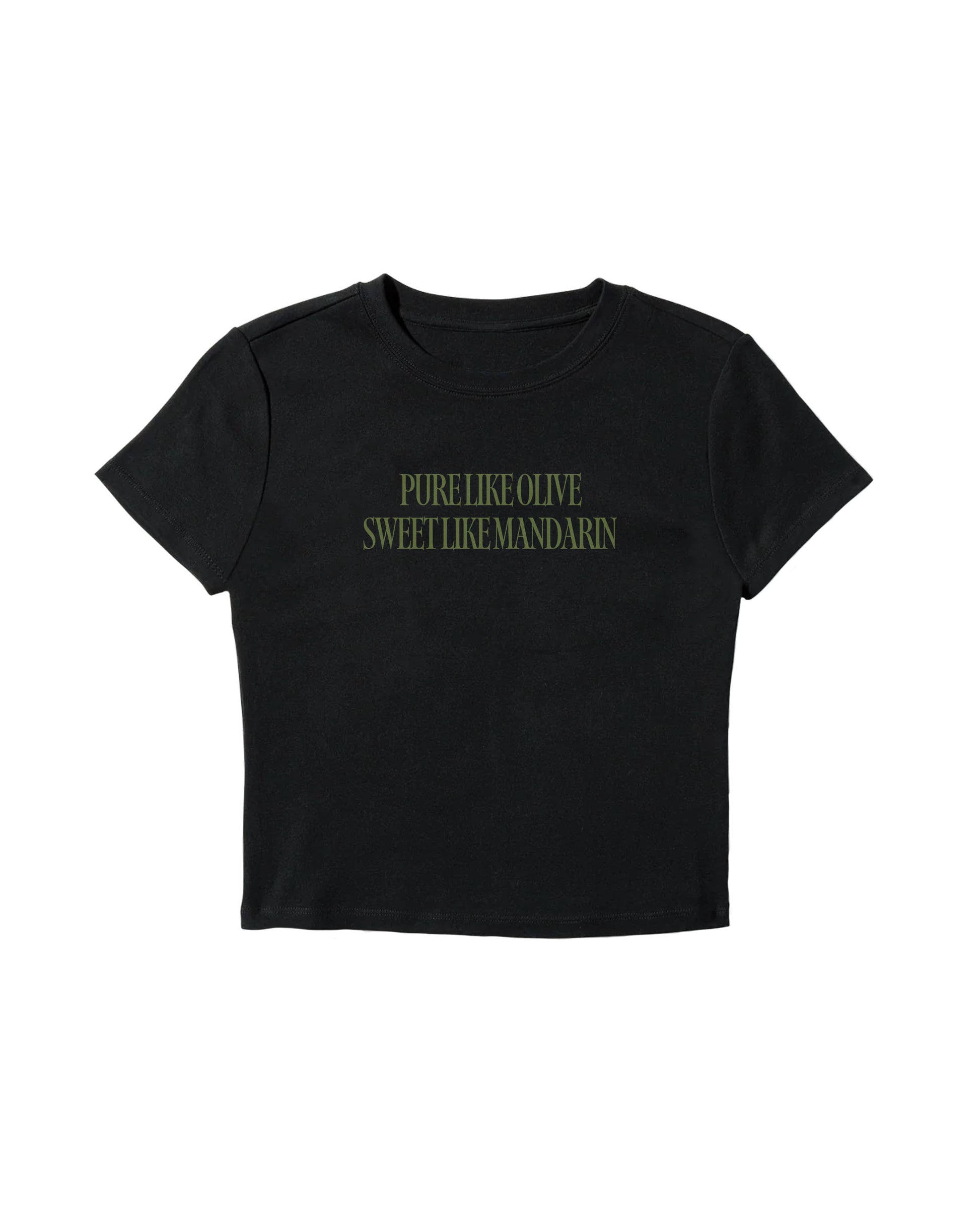 Pure Like Olive Baby Tee