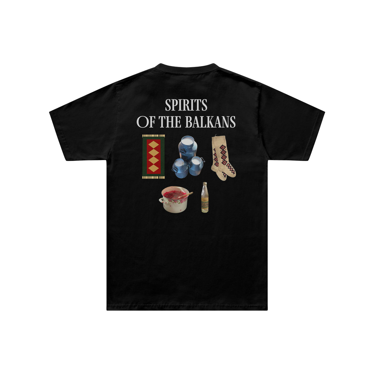 The Balkans Regular Fit Tişört - SİYAH S