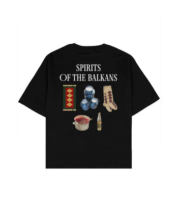 The Balkans Boxy Fit Tişört