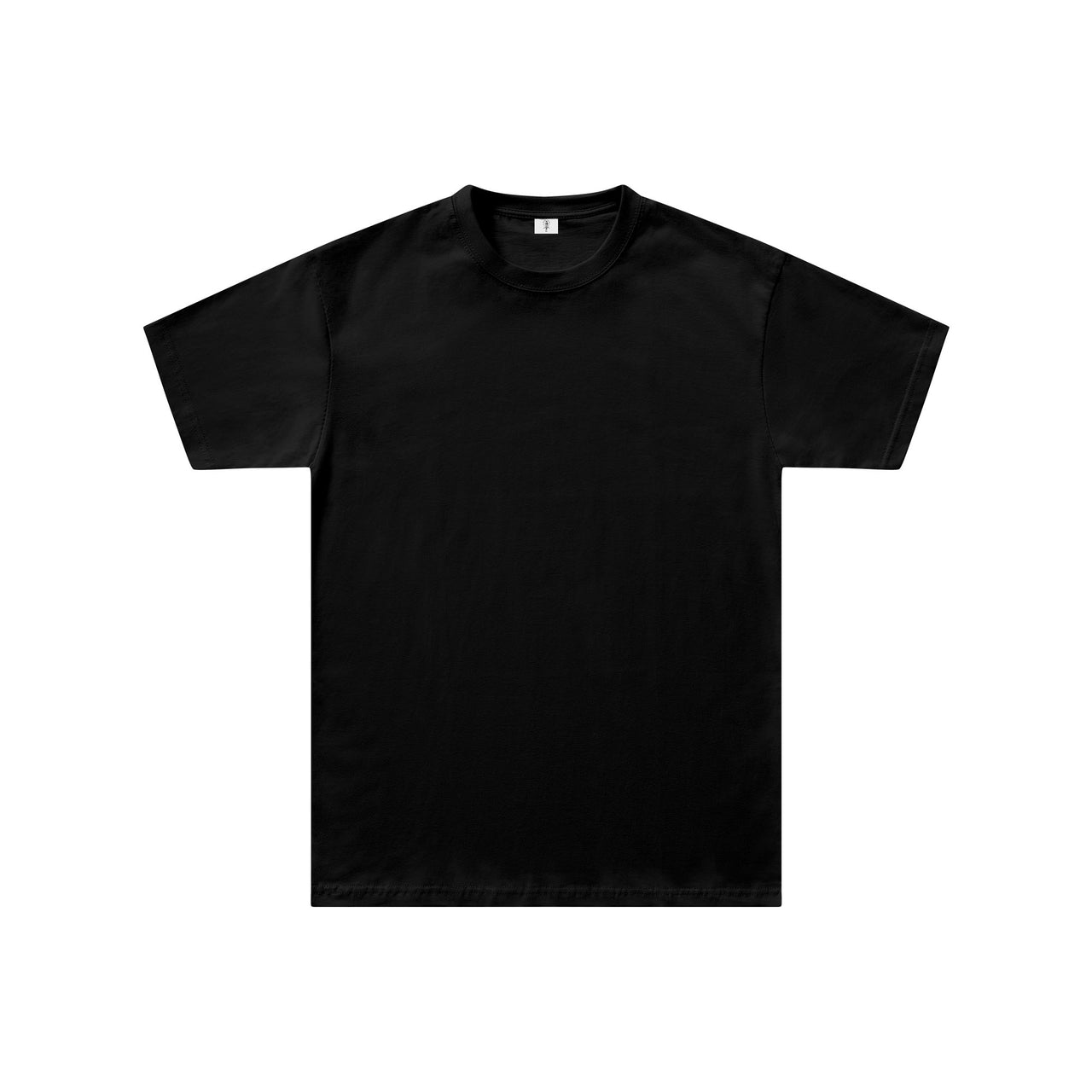 Spirits Basic Siyah Regular Fit Tişört