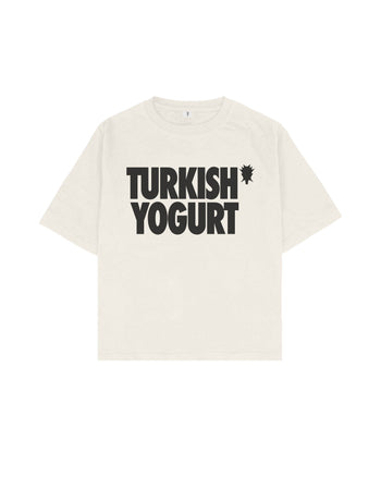 TURKISH YOGURT Boxy Fit Tişört