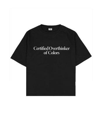 Certified Overthinker Boxy Fit Tişört