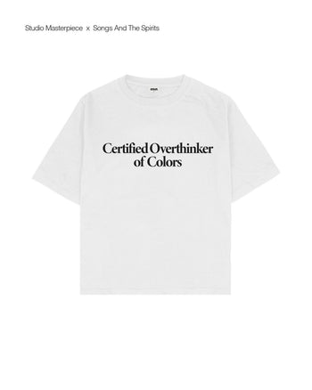 Certified Overthinker Boxy Fit Tişört