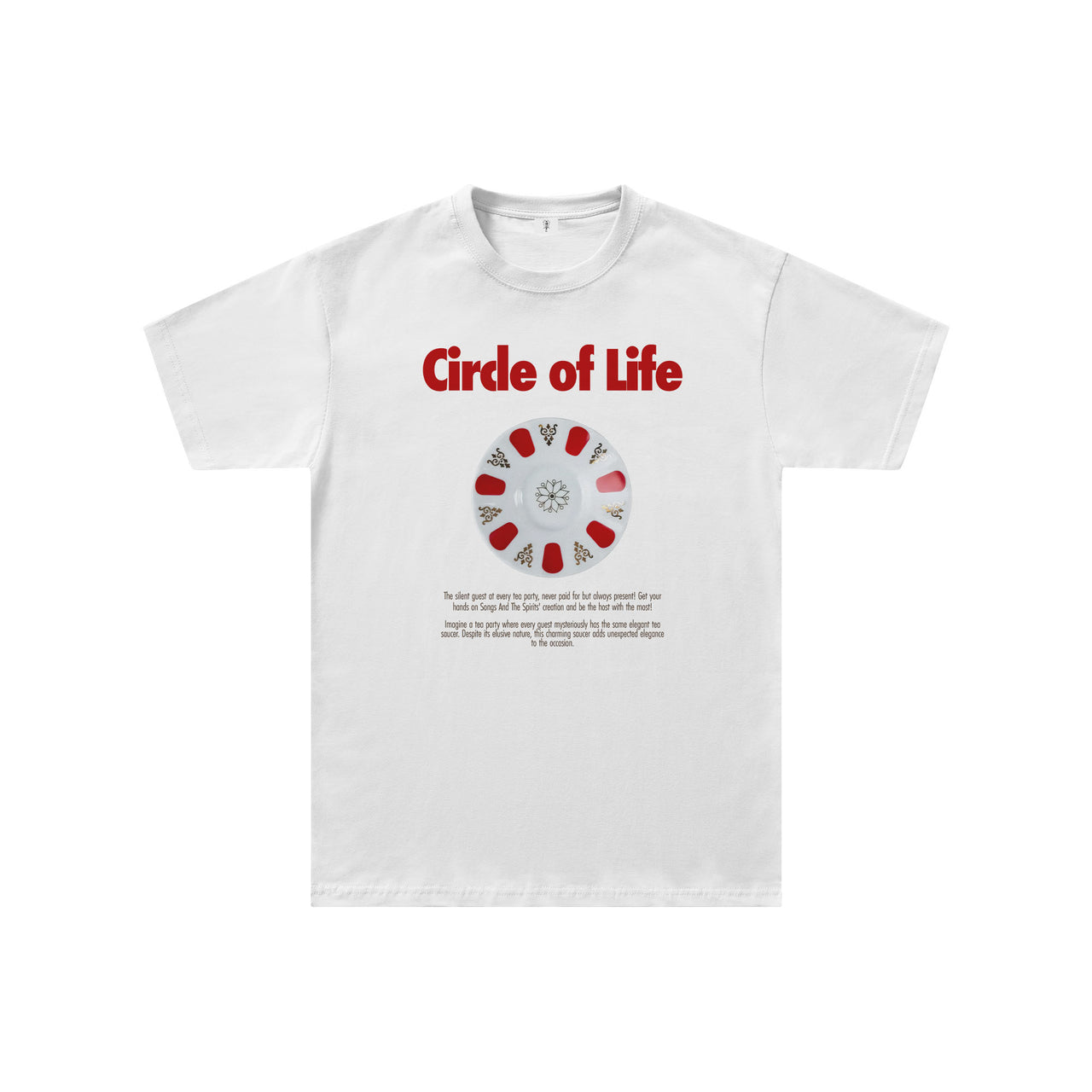 Circle of Life Regular Fit Tişört - BEYAZ M