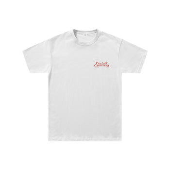 Clay, Craft, Connection Regular Fit Tişört - BEYAZ M