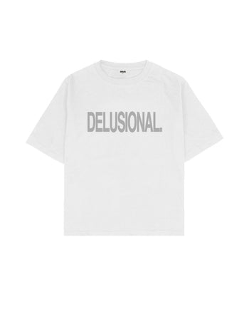 DELUSIONAL Boxy Fit Tişört