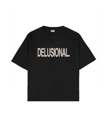 DELUSIONAL Boxy Fit Tişört