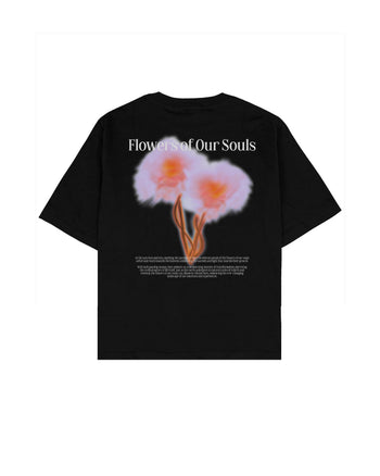 Flowers of Our Souls Boxy Fit Tişört