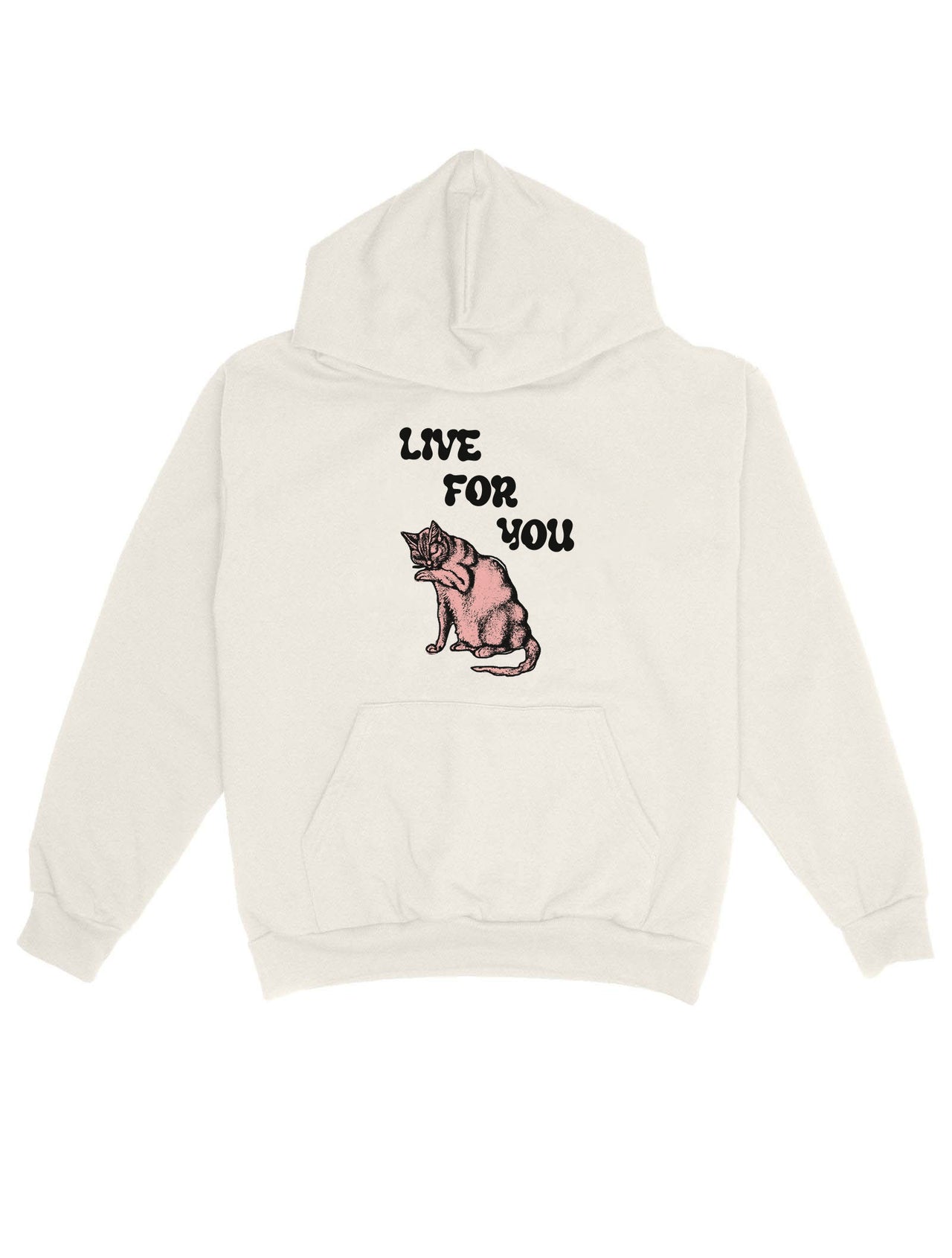 Live for You Oversize Hoodie