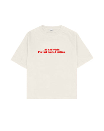 I'm Not Weird Boxy Fit Tişört