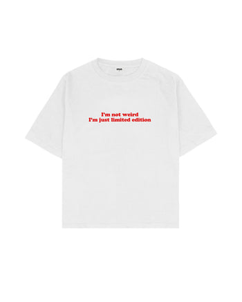 I'm Not Weird Boxy Fit Tişört