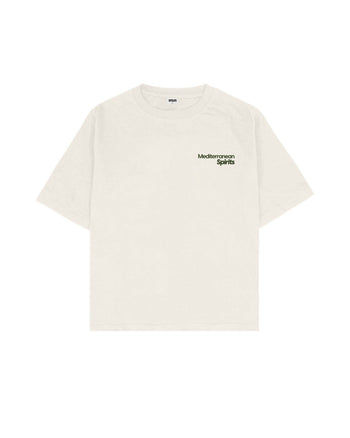 Mediterranean Logo Boxy Fit Tişör
