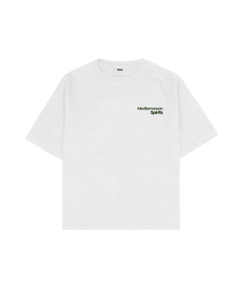 Mediterranean Logo Boxy Fit Tişör