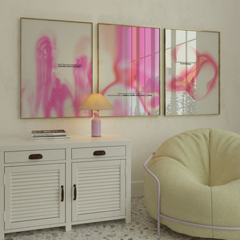 Pink Manifesto Set Poster