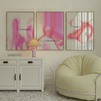 Pink Manifesto Set Poster