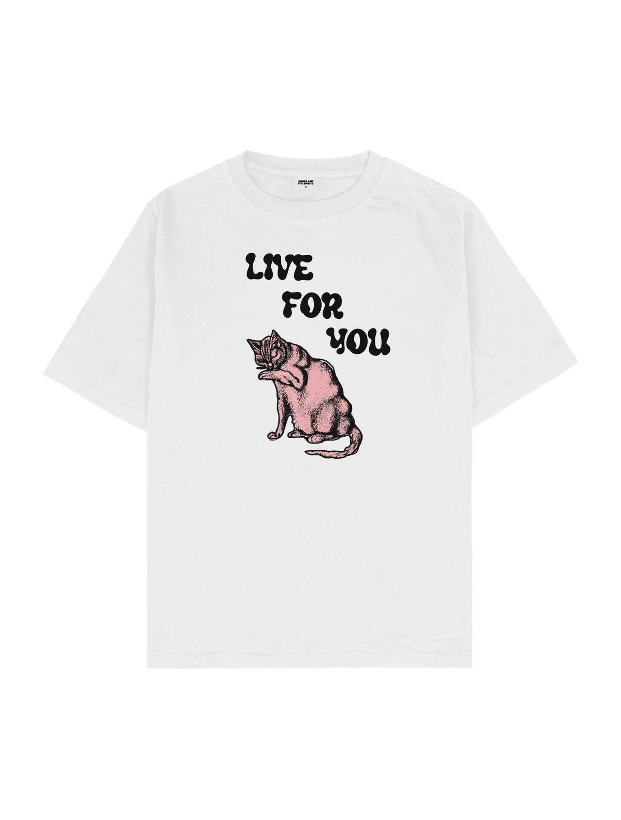 Live for You Oversize Tişört
