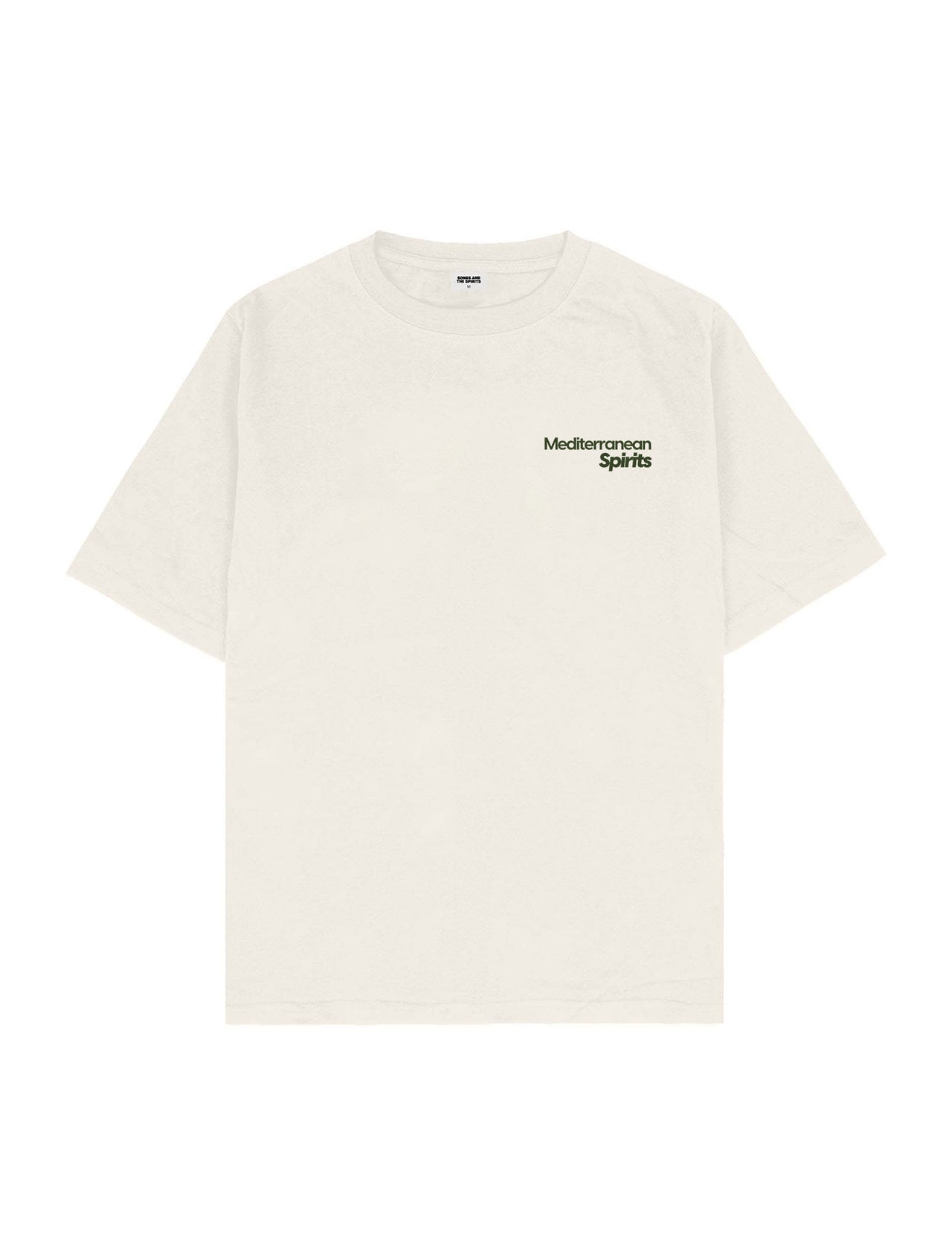 Mediterranean Logo Oversize Tişört